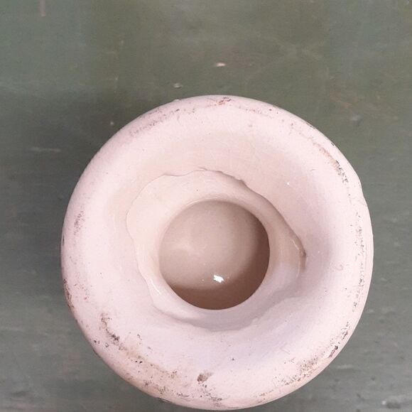 Vintage stoneware soup pot, toothpick holder, and egg dish. - Picture 15 of 15